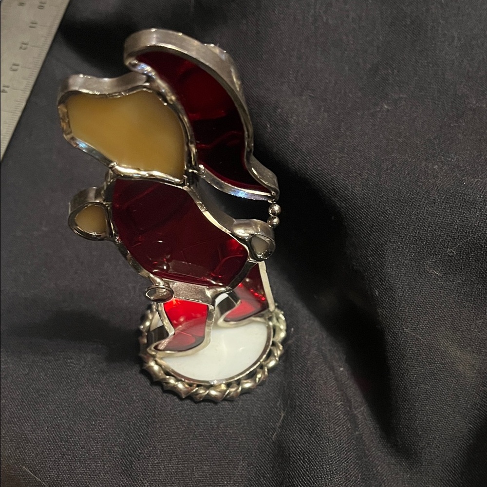 Stained Glass Bear Figurine - Picture 3 of 3
